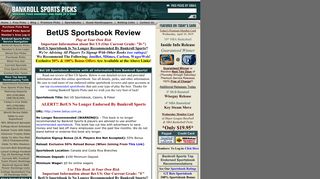 Bet US Review - BETUS Sportsbook, BetUS Promo Code