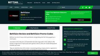 BetVision | BettingNET