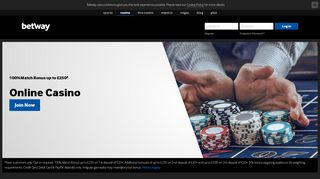 Online Casino | Play Casino Games Online - up to £1,000 ... - Betway