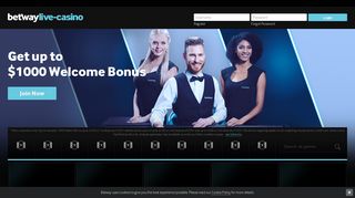 Betway Live Casino Games - Play Online up to *£1000 Bonus