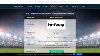 What is the Betway Promo Code 2019 February?