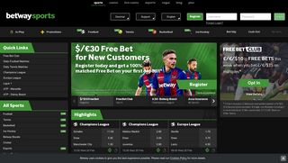 Betway: Online Betting Site | Sports Betting