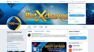Keith Ho Betxchange (@Betxchange) | Twitter
