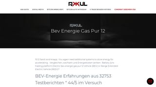 Bev Energie Gas Pur 12 - Strom, Sparen, (fallback Keywords) BEV ...