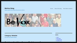 Website – BeVox blog