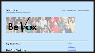 BeVox OnLine – BeVox blog