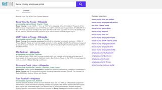 bexar county employee portal - NetFind - Content Results