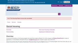 Social housing | London Borough of Bexley