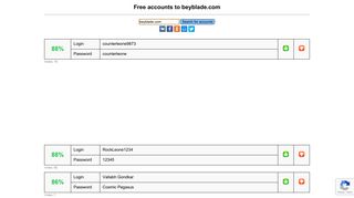 beyblade.com - free accounts, logins and passwords
