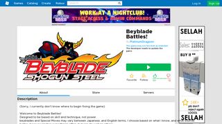 Beyblade Battles! - Roblox