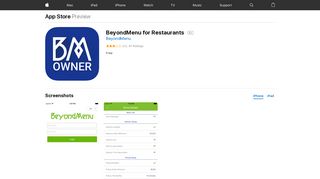BeyondMenu for Restaurants on the App Store - iTunes - Apple