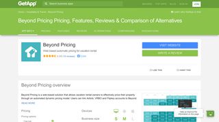 Beyond Pricing Pricing, Features, Reviews & Comparison of ... - GetApp