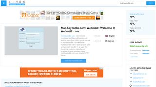 Visit Mail.beyondbb.com - Webmail :: Welcome to Webmail.