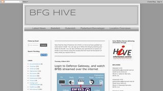 BFG HIVE: Login to Defence Gateway, and watch BFBS streamed over ...