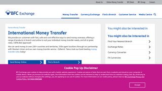International Money Transfer | Best Money Transfer ... - BFC Exchange