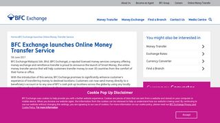 BFC Exchange launches Online Money Transfer Service | BFC ...