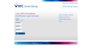 Login to BFC Smart Money