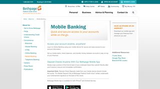 Mobile Banking - Bethpage Federal Credit Union