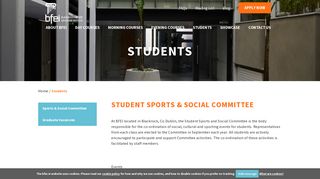 Sports and Social Committee at BFEI, Blackrock, Co.Dublin | Blackrock ...