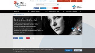 BFI Film Fund | BFI