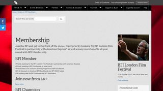 Membership - BFI Southbank