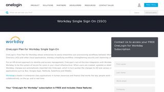 Workday Single Sign On (SSO) - Active Directory ... - OneLogin