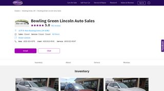 Bowling Green Lincoln Auto Sales - Bowling Green, OH | Cars.com