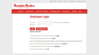 Employee Login - Account Login