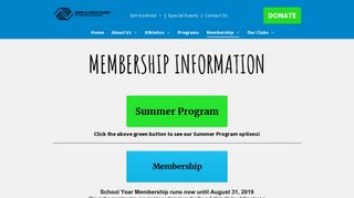 Memberships - Boys & Girls Clubs of Greater La Crosse