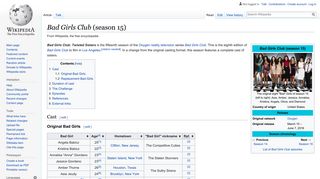 Bad Girls Club (season 15) - Wikipedia