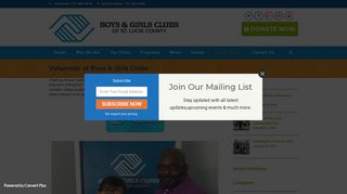 Volunteer - Boys & Girls Clubs of St. Lucie County