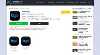 Bgo Casino Mobile Apps Review | BGO Casino App | GamblingAppStore