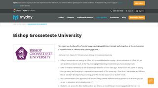 Bishop Grosseteste University | myday - Collabco