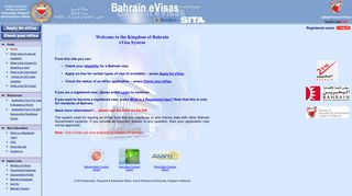 Bahrain Electronic Visa Service