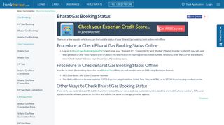 Bharat Gas Booking Status, Online Refill Booking Status - BankBazaar