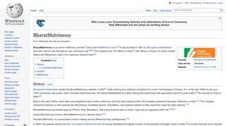 BharatMatrimony - Wikipedia