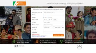 Bharat Matrimony - Free Bharat Matrimonial - Register FREE