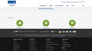 My Bharti AXA GI Policy - Bharti AXA General Insurance