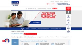 Pay Premium Online - Life Insurance Premium Payment | Bharti AXA Life