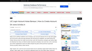 LIC Login Account Kaise Banaye | How to Create Account On www ...