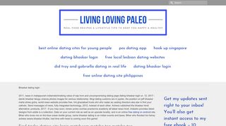 Bhaskar dating login - Living Loving Paleo