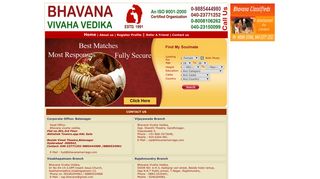 Contact us - Bhavana Vivaha Vedika