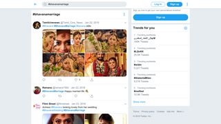 #bhavanamarriage hashtag on Twitter