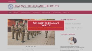 Bhavan's College Andheri (West) – M.M.College of Arts, N.M. Institute ...