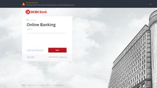 Login - Personal Banking - OCBC Bank