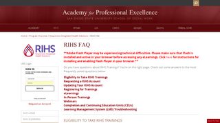 BHETA FAQ - Academy for Professional Excellence