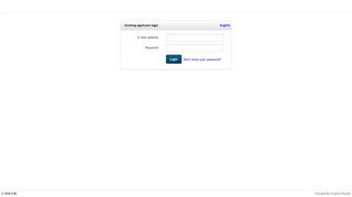 Applicant Login - PageUp