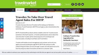Travelex To Take Over Travel Agent Sales For BHTP