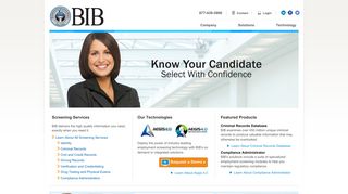 Background Checks, Drug Testing, Employment Verifications – BIB
