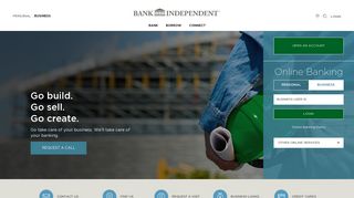 Bank Independent | Welcome Home to Local Business Banking at its ...
